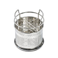 HOME&I Silverware Drying Basket, Hanging Rectangular Utensil Holder with 2 Compartments, Stainless Steel 304 Cutlery Caddy for Dish Rack, Kitchen Sink & Countertop