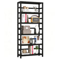 VASMIA 6-Tier Bamboo Shelf,Bamboo Storage Shelving Unit,Tall Bookcase with Adjustable Shelves,Multipurpose Storage Display Shelf for Bathroom, Living