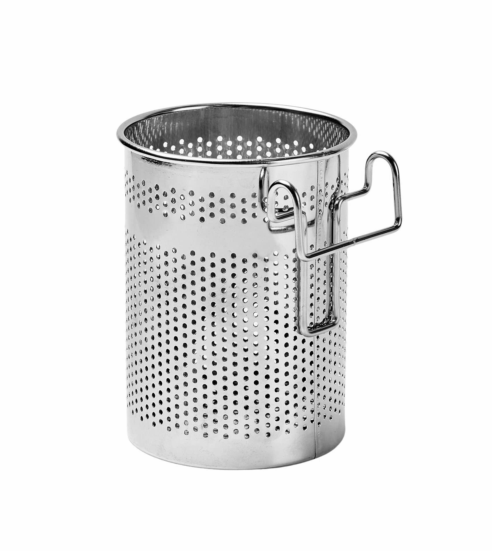 HOME&I Silverware Drying Basket, Hanging Rectangular Utensil Holder with 2 Compartments, Stainless Steel 304 Cutlery Caddy for Dish Rack, Kitchen Sink & Countertop